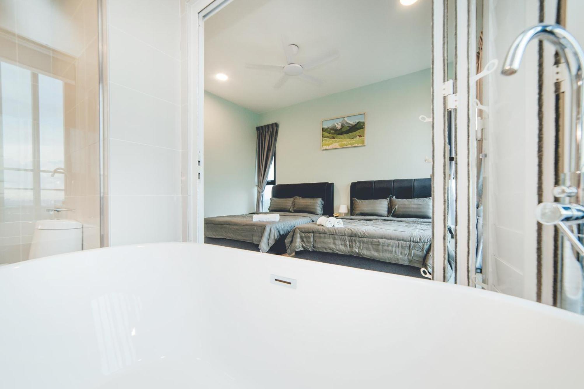 Pangsapuri Mosaic Fresh Living 3br Midvalley W Bthtub By Our *